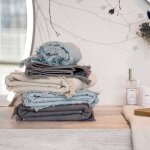Serviette de toilette lin lise