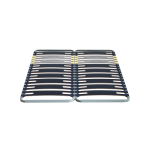 Sommier cadre  lattes 3 zones merinos, 4 cm