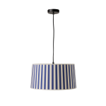Suspension ray�e bleu et blanc suzanne