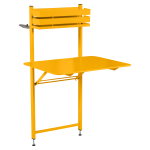 Table balcon rectangulaire rabattable 57 x 77 cm bistro en acier fermob