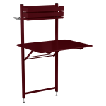 Table balcon rectangulaire rabattable 57 x 77 cm bistro en acier fermob