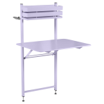 Table balcon rectangulaire rabattable 57 x 77 cm bistro en acier fermob