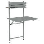Table balcon rectangulaire rabattable 57 x 77 cm bistro en acier fermob