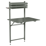 Table balcon rectangulaire rabattable 57 x 77 cm bistro en acier fermob