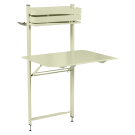 Table balcon rectangulaire rabattable 57 x 77 cm bistro en acier fermob
