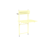 Table balcon rectangulaire rabattable 57 x 77 cm bistro en acier fermob