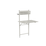 Table balcon rectangulaire rabattable 57 x 77 cm bistro en acier fermob