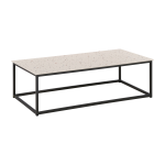 Table basse 120 x 60 cm ruben en acier et hpl Table basse 120 x 60 cm ruben en acier et hpl