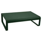 Table basse rectangulaire 103 x 75 cm bellevie en aluminium