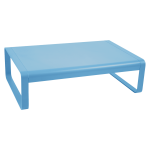 Table basse rectangulaire 103 x 75 cm bellevie en aluminium