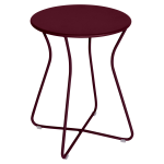 Table basse ronde hauteur 45 cm cocotte en acier fermob