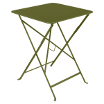 Table carre pliante 57 x 57 cm bistro en acier fermob