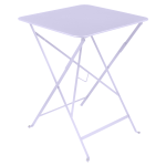 Table carrée pliante 57 x 57 cm bistro en acier Table carrée pliante 57 x 57 cm bistro en acier