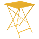 Table carre pliante 57 x 57 cm bistro en acier fermob
