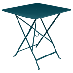 Table carrée pliante 71 x 71 cm bistro en acier fermob Table carrée pliante 71 x 71 cm bistro en acier fermob