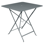 Table carr�e pliante 71 x 71 cm bistro en acier
