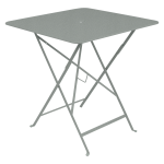 Table carr�e pliante 71 x 71 cm bistro en acier