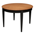 Table à manger ronde extensible bois massif 4 à 8 personnes embellie camif Table à manger ronde extensible bois massif 4 à 8 personnes embellie camif
