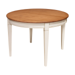 Table à manger ronde extensible bois massif 4 à 8 personnes embellie camif Table à manger ronde extensible bois massif 4 à 8 personnes embellie camif