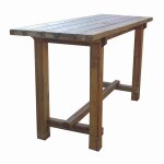 Table haute rectangulaire 200 x 75 cm en bois autoclave Table haute rectangulaire 200 x 75 cm en bois autoclave