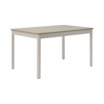 Table à manger rectangulaire décor bois et blanc 4 personnes adeline camif Table à manger rectangulaire décor bois et blanc 4 personnes adeline camif