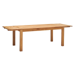 Table à manger rectangulaire chêne massif avec rallonges 6 à 10 personnes luminescence camif Table à manger rectangulaire chêne massif avec rallonges 6 à 10 personnes luminescence camif