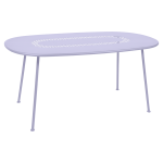 Table ovale 160 x 90 cm lorette en acier fermob