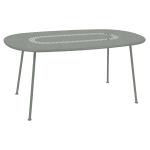 Table ovale 160 x 90 cm lorette en acier fermob Table ovale 160 x 90 cm lorette en acier fermob