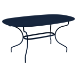 Table ovale 160 x 90 cm op�ra + en acier