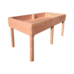 Table potagère rectangulaire 320 l en bois naturel Table potagère rectangulaire 320 l en bois naturel
