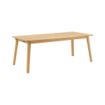 Table à manger rectangulaire bois avec rallonges en option adèle camif Table à manger rectangulaire bois avec rallonges en option adèle camif