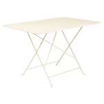 Table rectangulaire pliante 117 x 77 cm bistro en acier