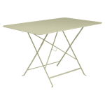 Table rectangulaire pliante 117 x 77 cm bistro en acier