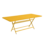 Table rectangulaire pliante 190 x 90 cm caractre en acier fermob