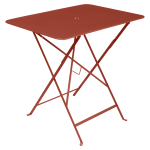 Table rectangulaire pliante 77 x 57 cm bistro en acier fermob Table rectangulaire pliante 77 x 57 cm bistro en acier fermob