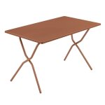 Table rectangulaire pliante balcony colorblock