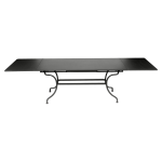 Table rectangulaire à rallonges 200 / 300 x 100 cm romane en acier fermob Table rectangulaire à rallonges 200 / 300 x 100 cm romane en acier fermob