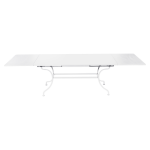 Table rectangulaire à rallonges 200 / 300 x 100 cm romane en acier fermob Table rectangulaire à rallonges 200 / 300 x 100 cm romane en acier fermob