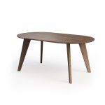 Table  manger ovale bois 6 personnes lago