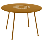 Table ronde 110 cm lorette en acier fermob