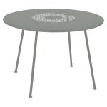 Table ronde 110 cm lorette en acier fermob