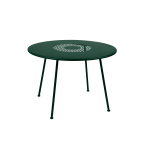 Table ronde 110 cm lorette en acier