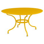 Table ronde 137 cm romane en acier