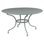 Table ronde 137 cm romane en acier