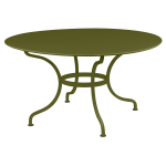 Table ronde 137 cm romane en acier