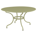 Table ronde 137 cm romane en acier