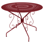 Table ronde 96 cm montmartre en acier