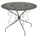 Table ronde 96 cm montmartre en acier