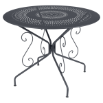 Table ronde 96 cm montmartre en acier