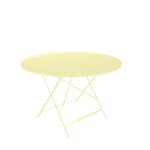 Table ronde pliante �117 cm bistro en acier